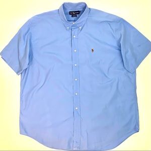Vtg Ralph Lauren “Blake” Short Sleeves Shirt XL